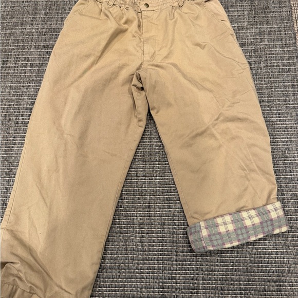 Haband Other - Haband’s Ice House Men's Flannel Lined Slacks